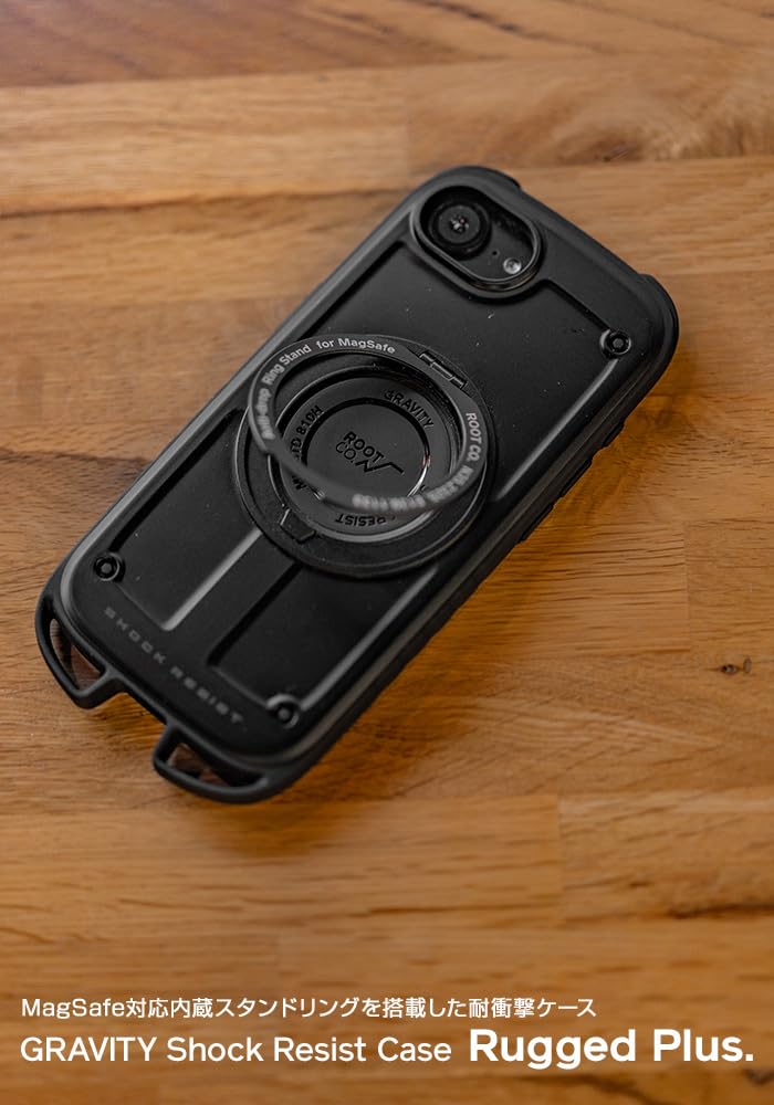 Amazon.co.jp: 【ROOT CO.】[iPhone16e/17e専用]GRAVITY Shock Resist